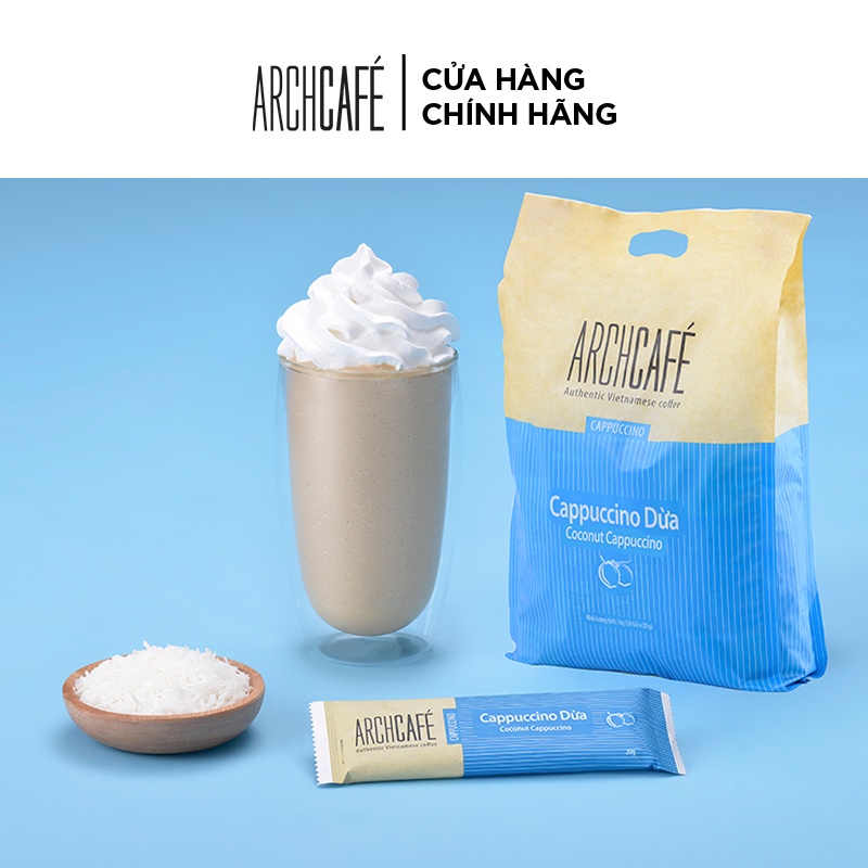 (送料無料)お試し用 Arch Cafe ココナッツカプチーノ ベトナムアーチカフェ 粉末 20g×2袋