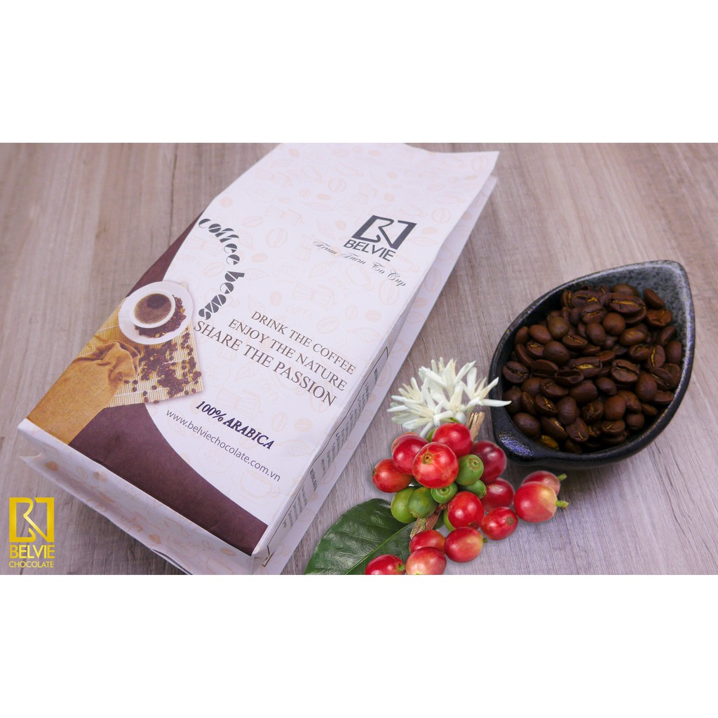 100% アラビカ種コーヒー豆 - 250 グラム