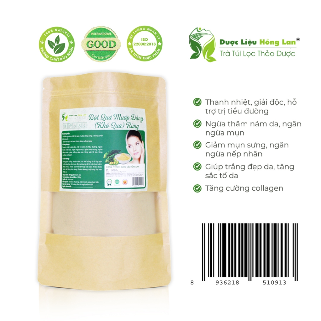 100% 純粋な森林ゴーヤ果実粉末 (ISO 22000:2018 紙および食品衛生安全紙付き) 宏蘭製薬株式会社