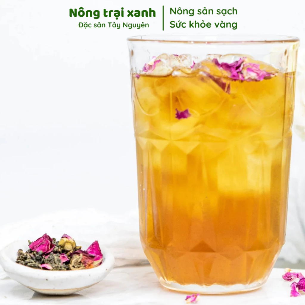 【100g】農場直送 芳醇ローズ烏龍茶 – 心臓血管の健康と安眠、美容をサポートする100%天然茶