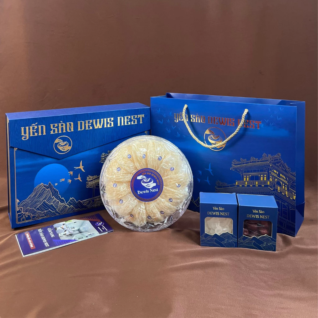 100G カインホア産 精製燕の巣（へちま繊維）Dewis Nest 豪華特典コンボ459K相当付き