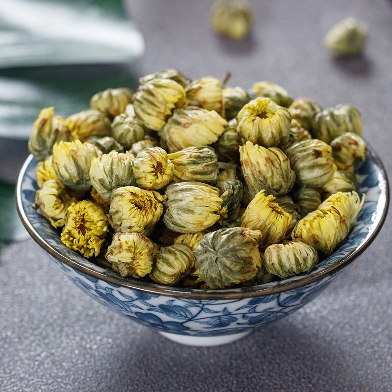 100gジップ袋入り 一級つぼみ菊花茶（キンカチャ） 美容とデトックスに 香り高く美味しい美肌茶