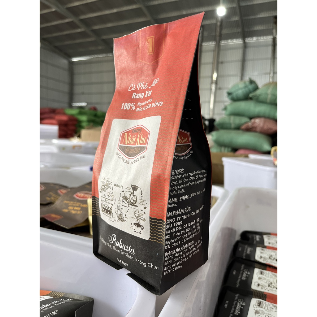 100%プレミアムロブスタコーヒー 1kg NHAT KHU