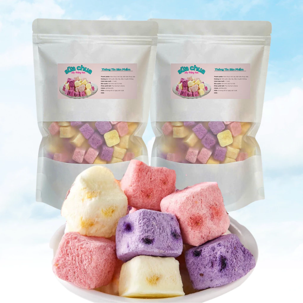 200G 4種フレーバー フリーズドライヨーグルト クリスピー