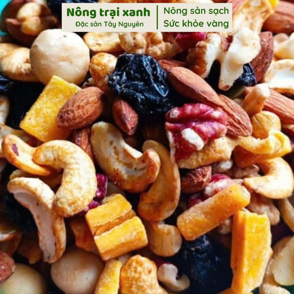 【200g】Nông Trại Xanh 究極のスーパーシードグラノーラ：無糖で減量サポート、ヘルシーなイーとクリーン食に