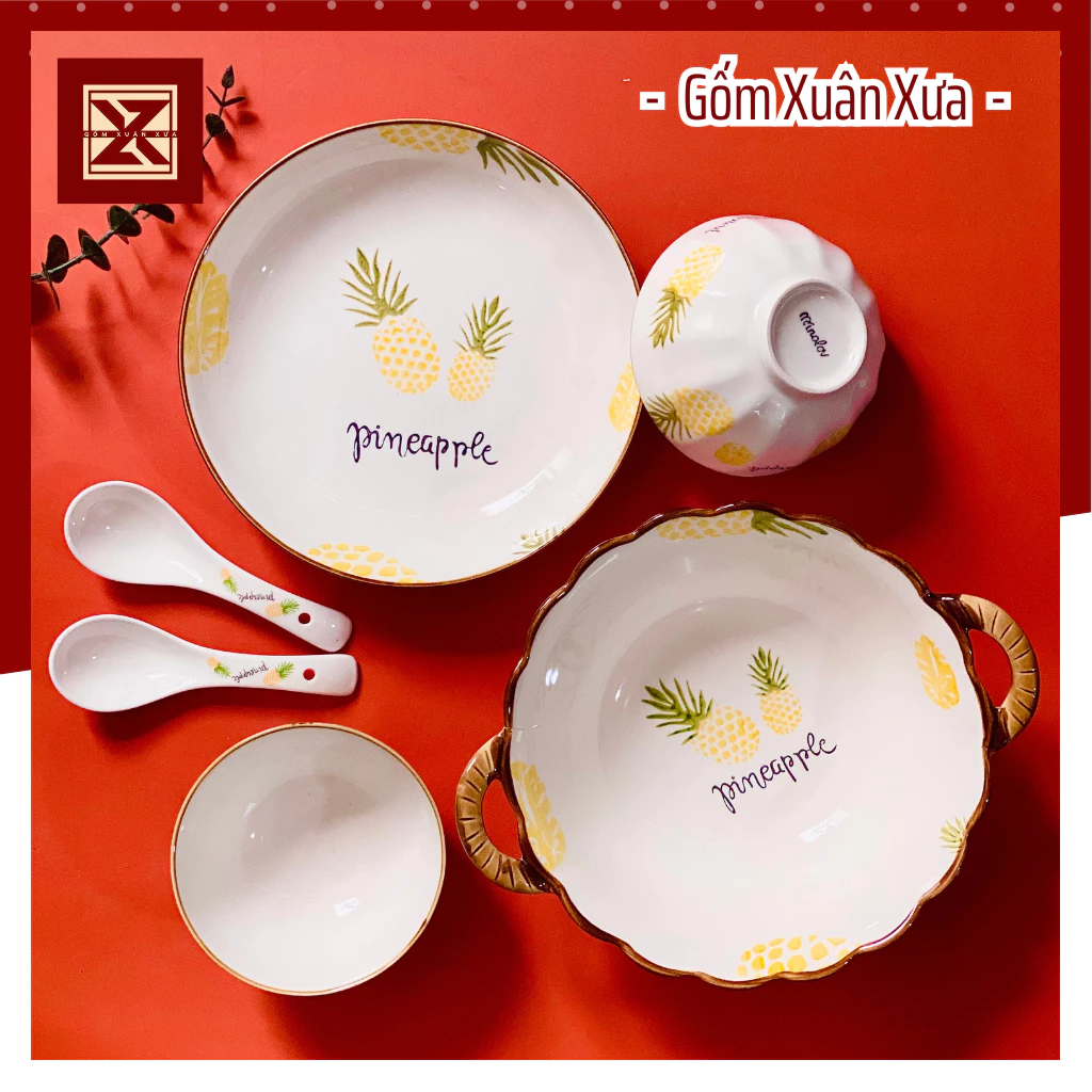 2025年新作！可愛いセラミック食器セット - おしゃれなご飯茶碗＆プレートコレクション