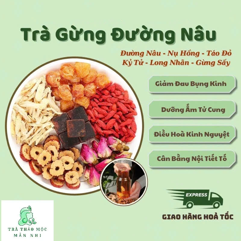 温活ジンジャー黒糖ハーブティー 30包 - 生理痛緩和・冷え対策・美肌サポート