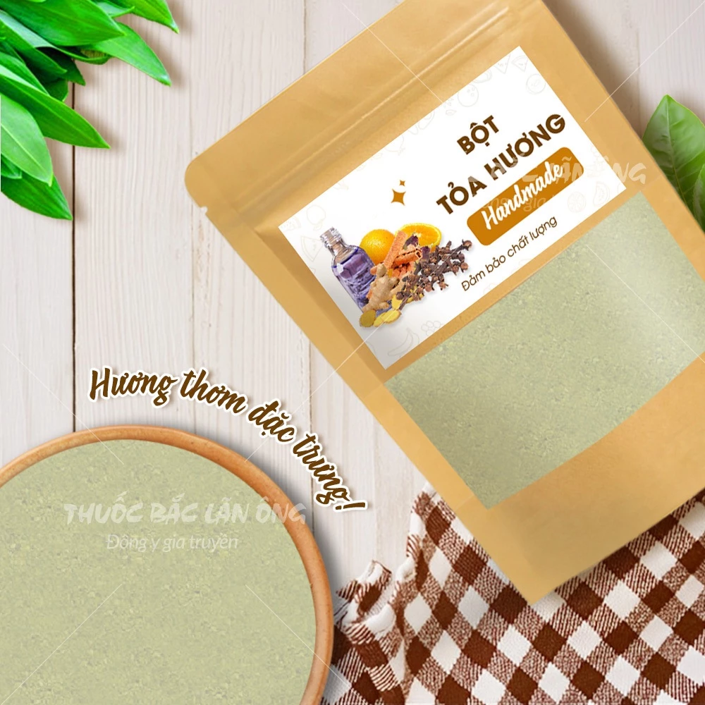 体内から香る!天然ハーブボディフレグランスパウダー 300g(芳香ハーブ、藁本、白芷ブレンド) 体臭・口臭ケア