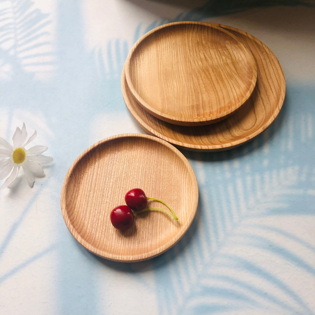 プレミアム 木製トレイ 3種類(20/16/14cm) Craft Closet