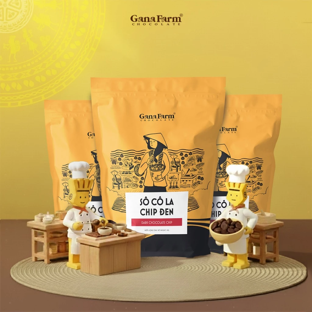 3kg大容量！クッキー・お菓子作りに最適な耐熱ブラックチョコチップ