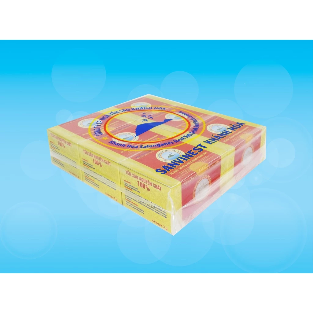 【6箱セット】サンヴィネスト カインホア産 高級精製燕の巣 3g入り - V503L6