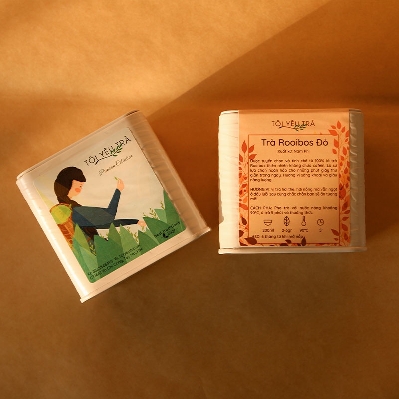 Top Nature ルイボス茶 プレミアム 南アフリカ産 ノンカフェイン 紅茶スタイル 100g Rooibos Origin