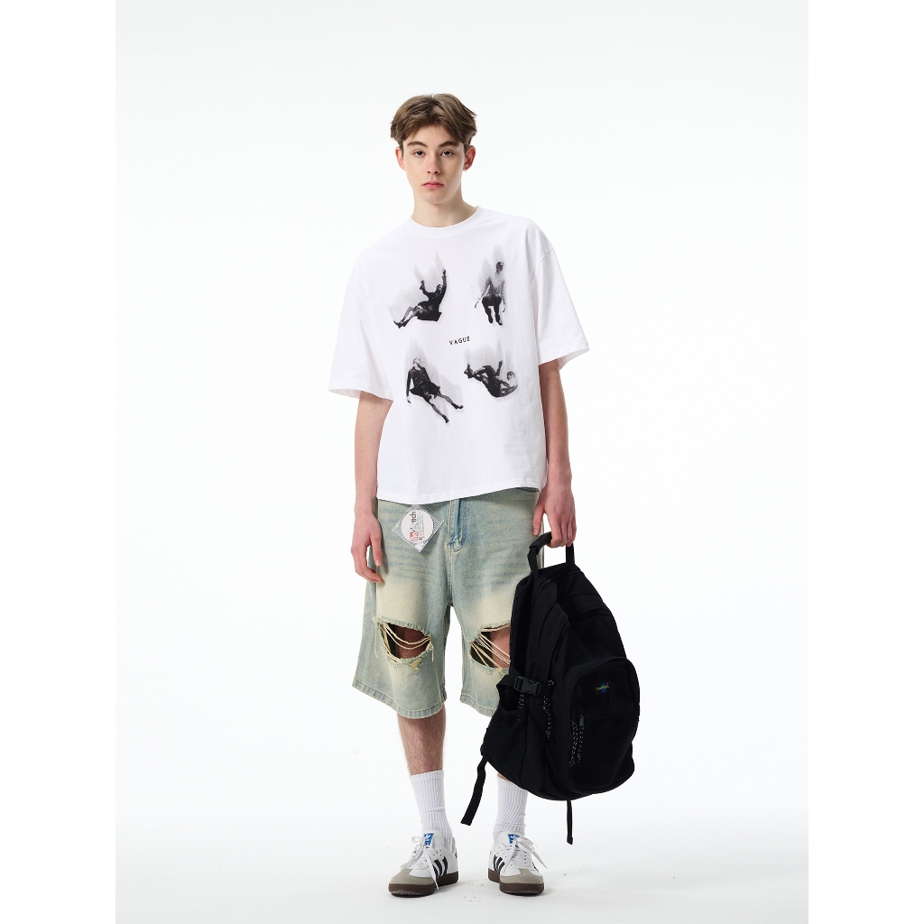 REDLABEL FALLING Tシャツ 厚手コットン オーバーサイズ 半袖 XL REDLABEL REDLABEL FALLING T-shirt Heavy Cotton Oversized Half Sleeve XL REDLABEL