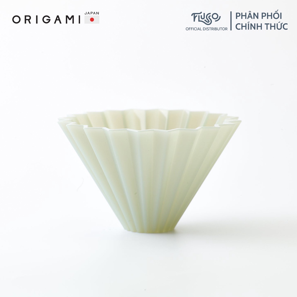 [ORIGAMI JAPAN] ORIGAMI エアフィルターホッパー - V60 コーヒーフィルターホッパー - マットグレー