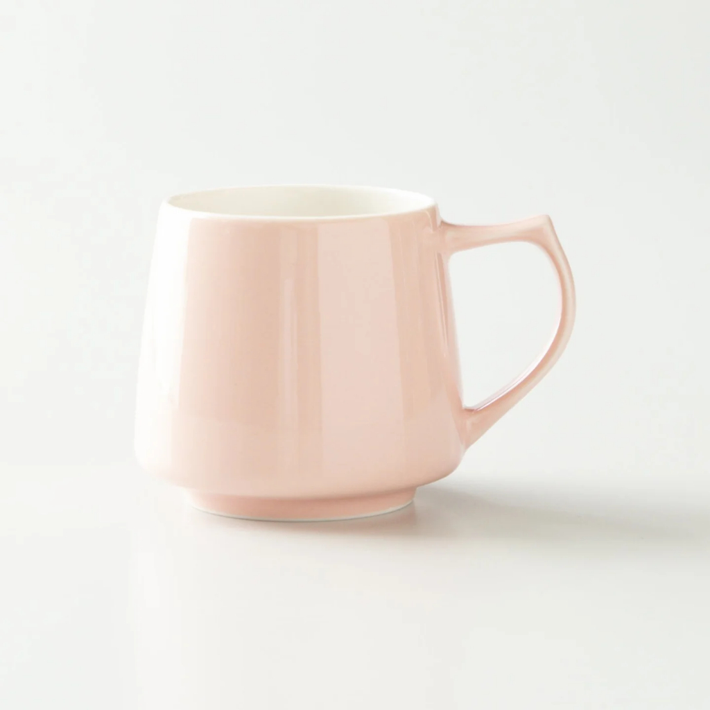 [ORIGAMI JAPAN] ORIGAMI セラミックカップ 320ml - Origami Aroma Mug - マット - ピンク