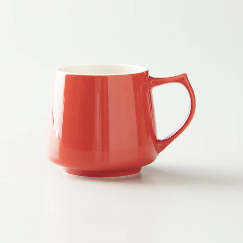 [ORIGAMI JAPAN] ORIGAMI セラミックカップ 320ml - Origami Aroma Mug - マットカラー - レッド