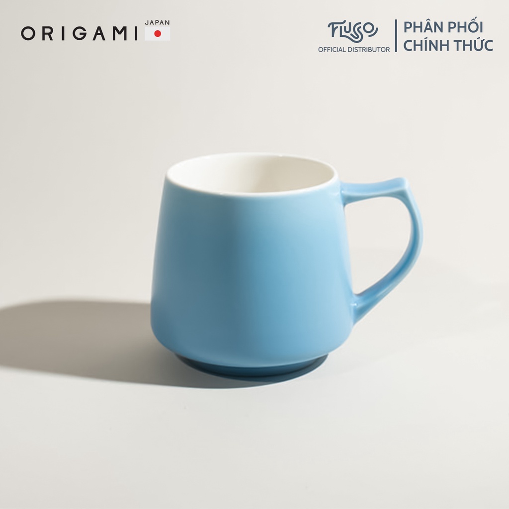 【ORIGAMI JAPAN】ORIGAMI セラミックカップ 200ml - Origami Aroma Cup - マットブルー