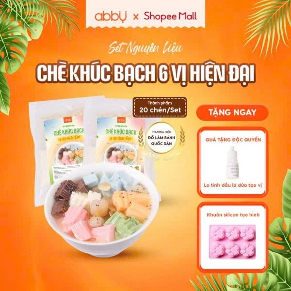 【ABBY】[シリコン型無料] 手作りクックバックチェー 材料セット 6種フレーバー 20食分 – ライチ、チーズ、とろける食感