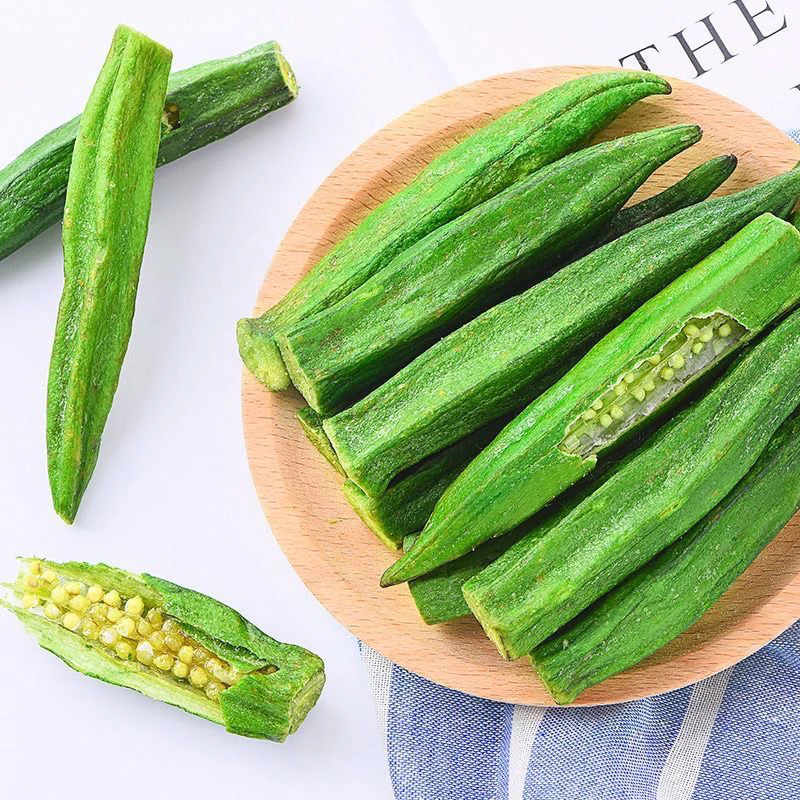 【無添加・大容量500g】ベトナム産サクサクオクラチップス | 健康志向のこだわり野菜スナック