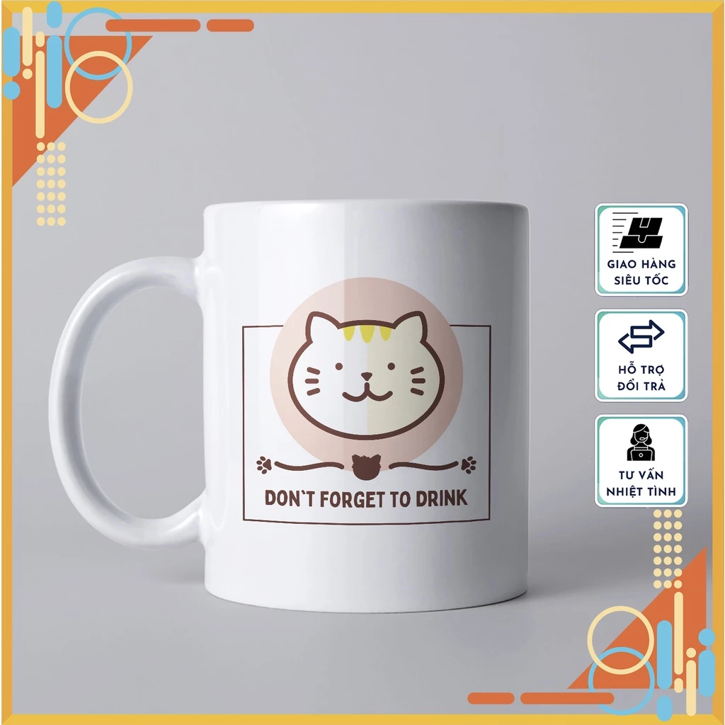 可愛すぎる猫柄マグカップ 330ml - 高品質セラミック製 プレミアムギフト・普段使いにも最適