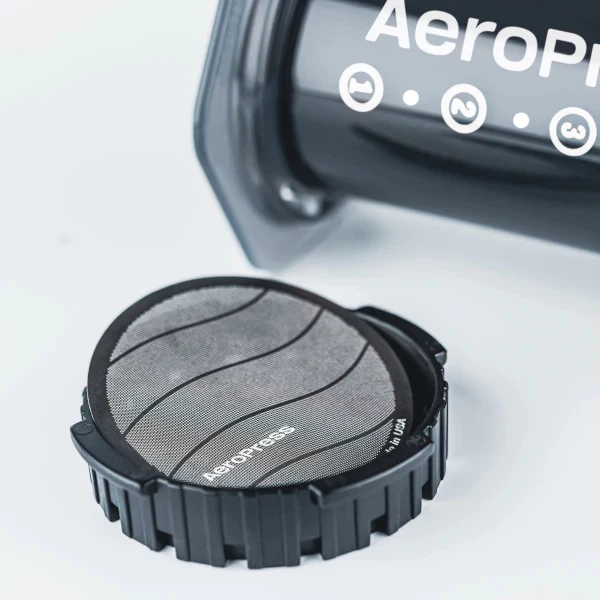 AeroPress ステンレススチールフィルター 再利用可能 コーヒー金属フィルター