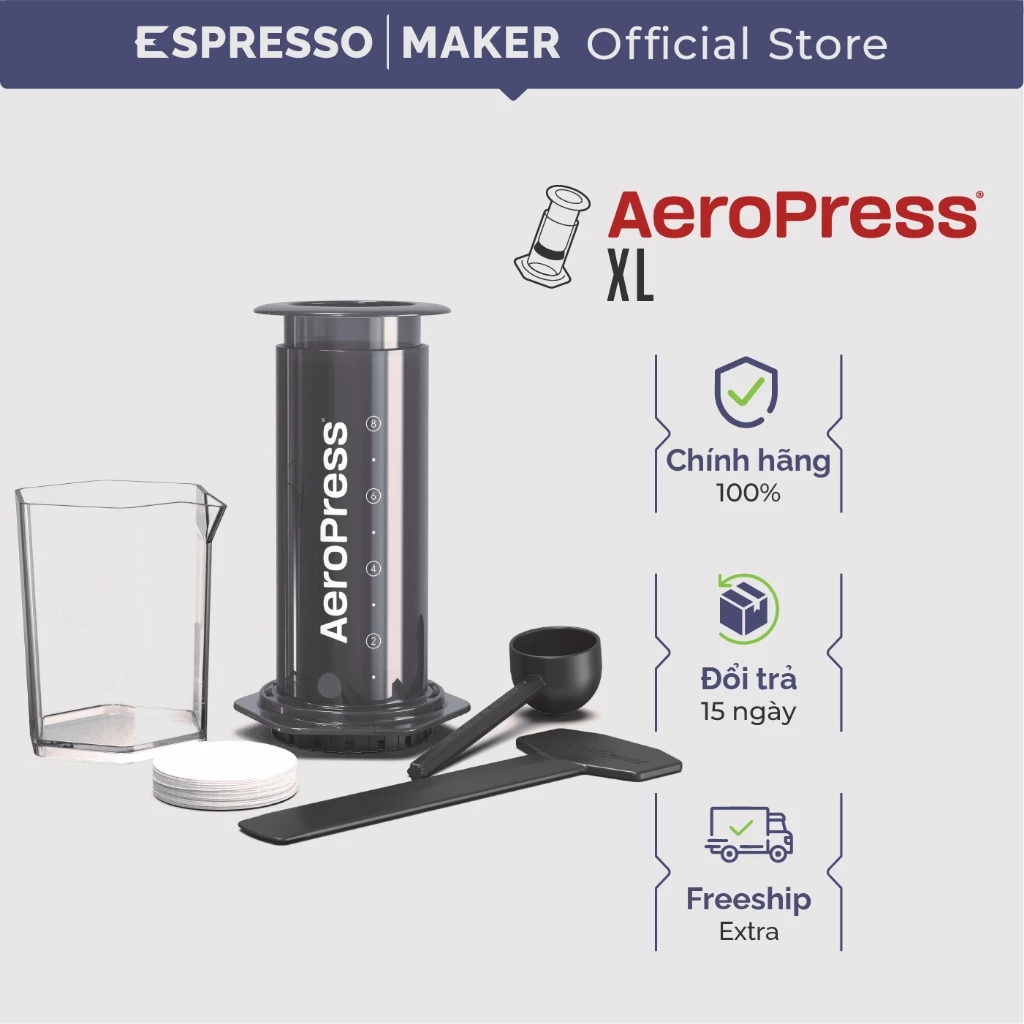 AeroPress XL (エアロプレス XL) 大容量コーヒーメーカー
