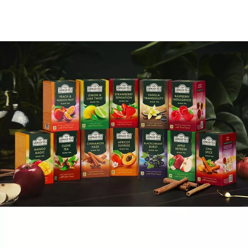 アハマドティー 英国産 アプリコット フルーツティー 40g - 癒しの贈り物