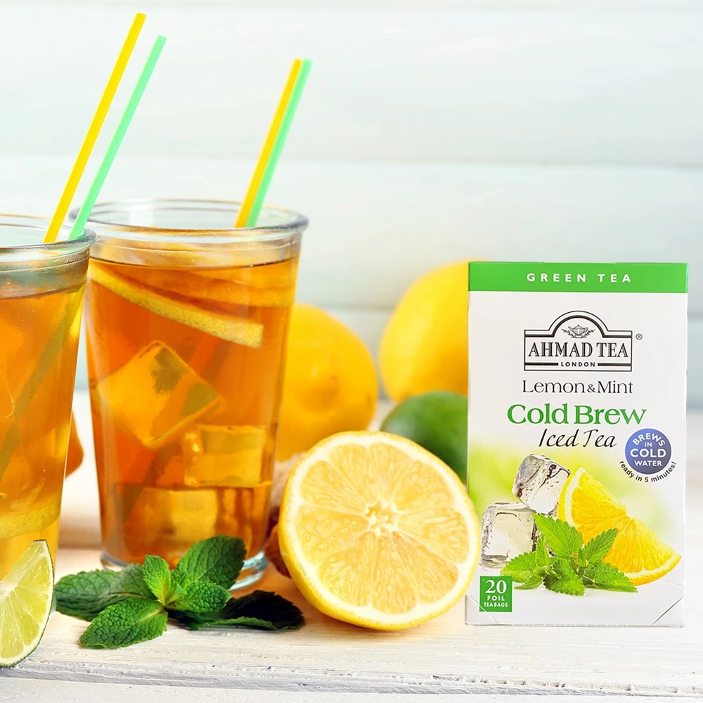 AHMAD 英国コールドブリューティー レモン＆ミント (40g)