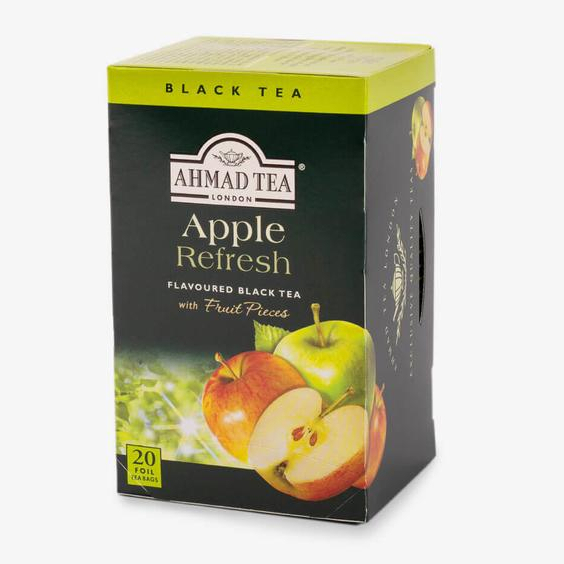 紅茶 アップル リフレッシュ ティーバッグ 20袋(40g) Ahmad Natural Benefit