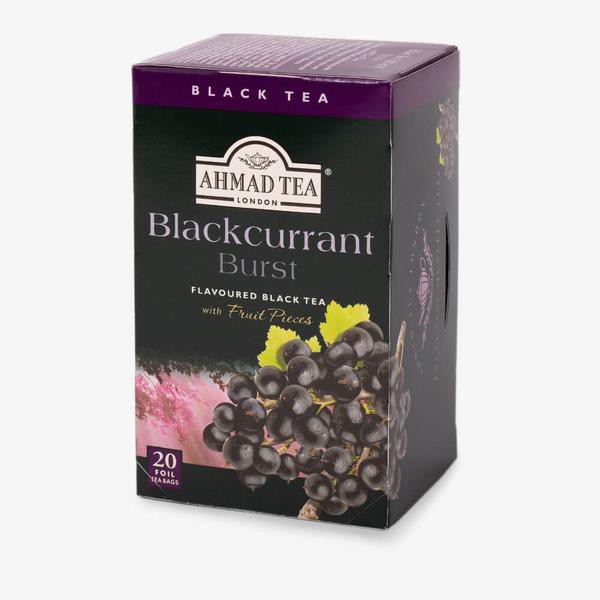 紅茶 カシスバーストティー ティーバッグ 20袋(40g) Ahmad Natural Benefit