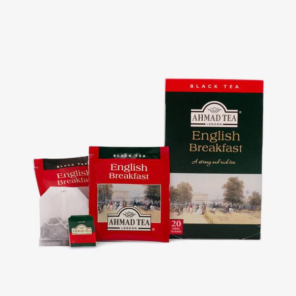 紅茶 English Breakfast ティーバッグ 20袋×2g Ahmad Natural Benefit