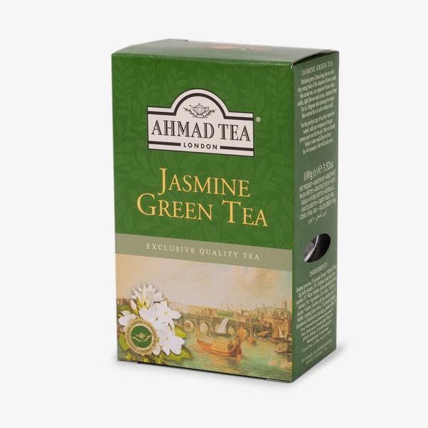 ジャスミングリーンティー100g 紙箱 Ahmad Natural Benefit