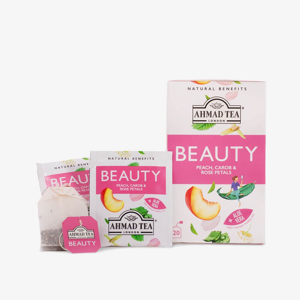 ハーブティー BEAUTY Infusion ティーバッグ 20袋 Ahmad Natural Benefit
