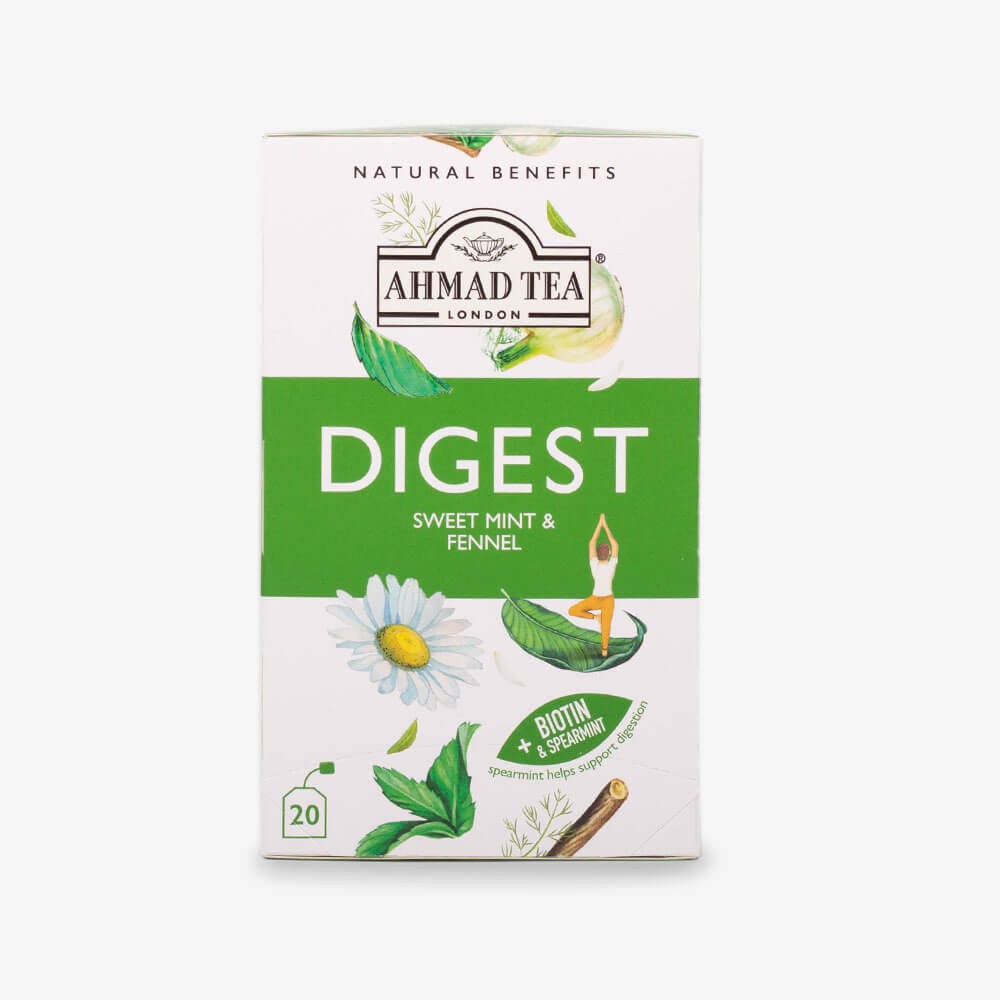 ハーブティー DIGEST Infusion ティーバッグ 20袋 Ahmad Natural Benefit