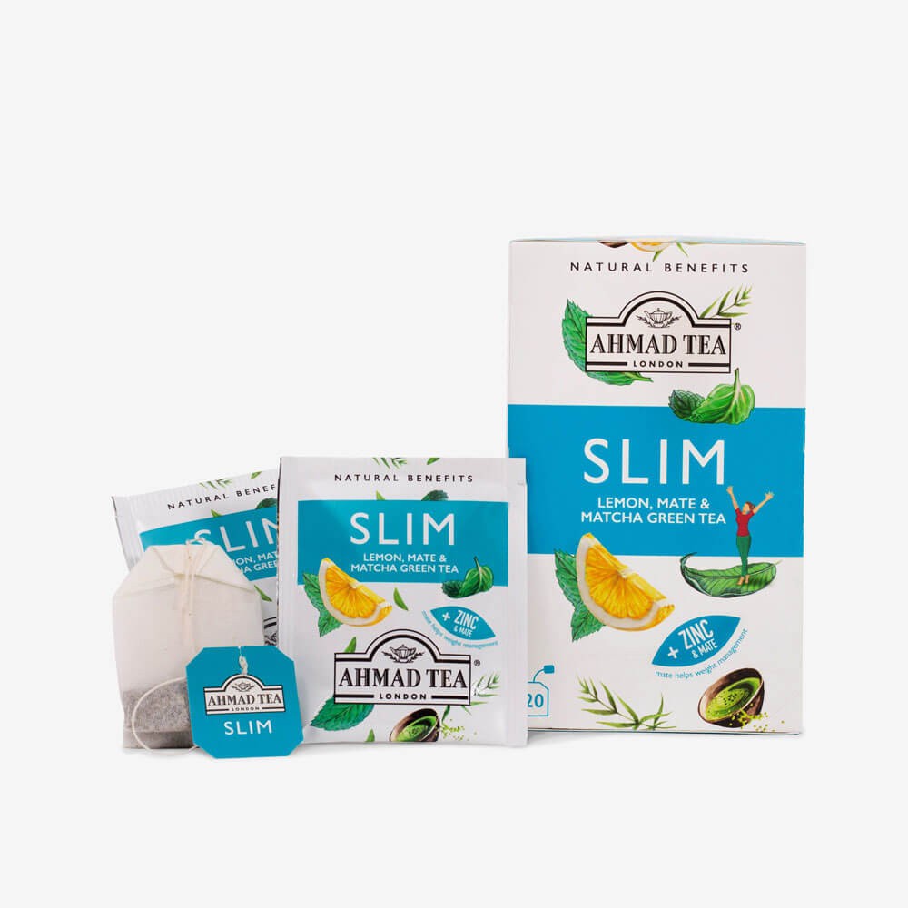 ハーブティー SLIM Infusion ティーバッグ 20袋 Ahmad Natural Benefit