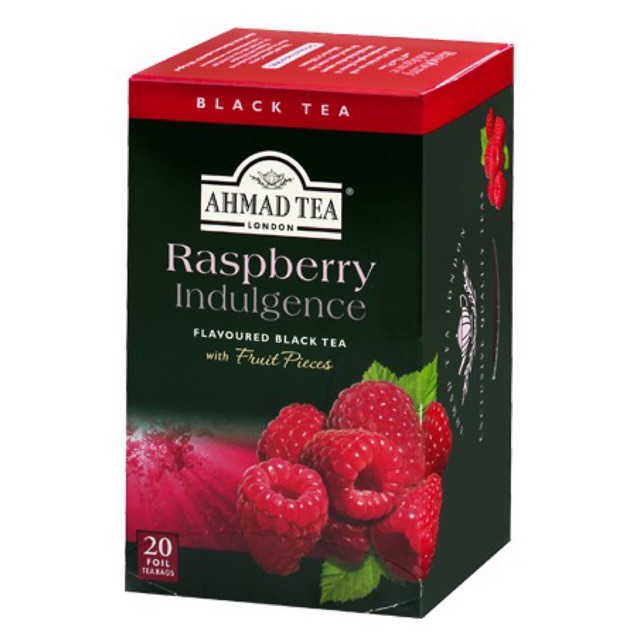 紅茶 ラズベリー ティーバッグ 20袋(40g) Ahmad Natural Benefit