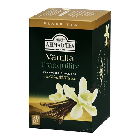 紅茶 バニラフレーバー ティーバッグ 20袋(40g) Ahmad Natural Benefit