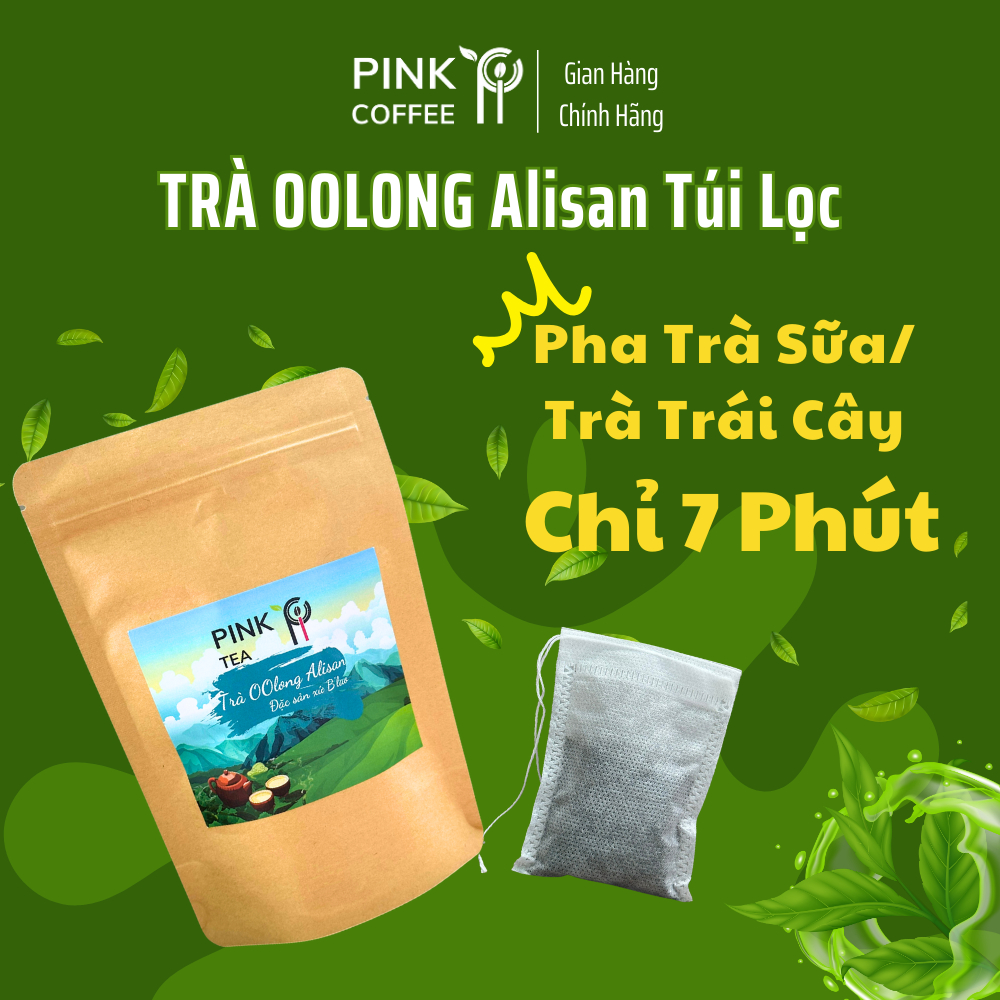 Alisan Oolong Tea Teaはミルクティー、フルーツティーの製造を専門としています。便利なプレミックスティーバッグ - 250grパウダー