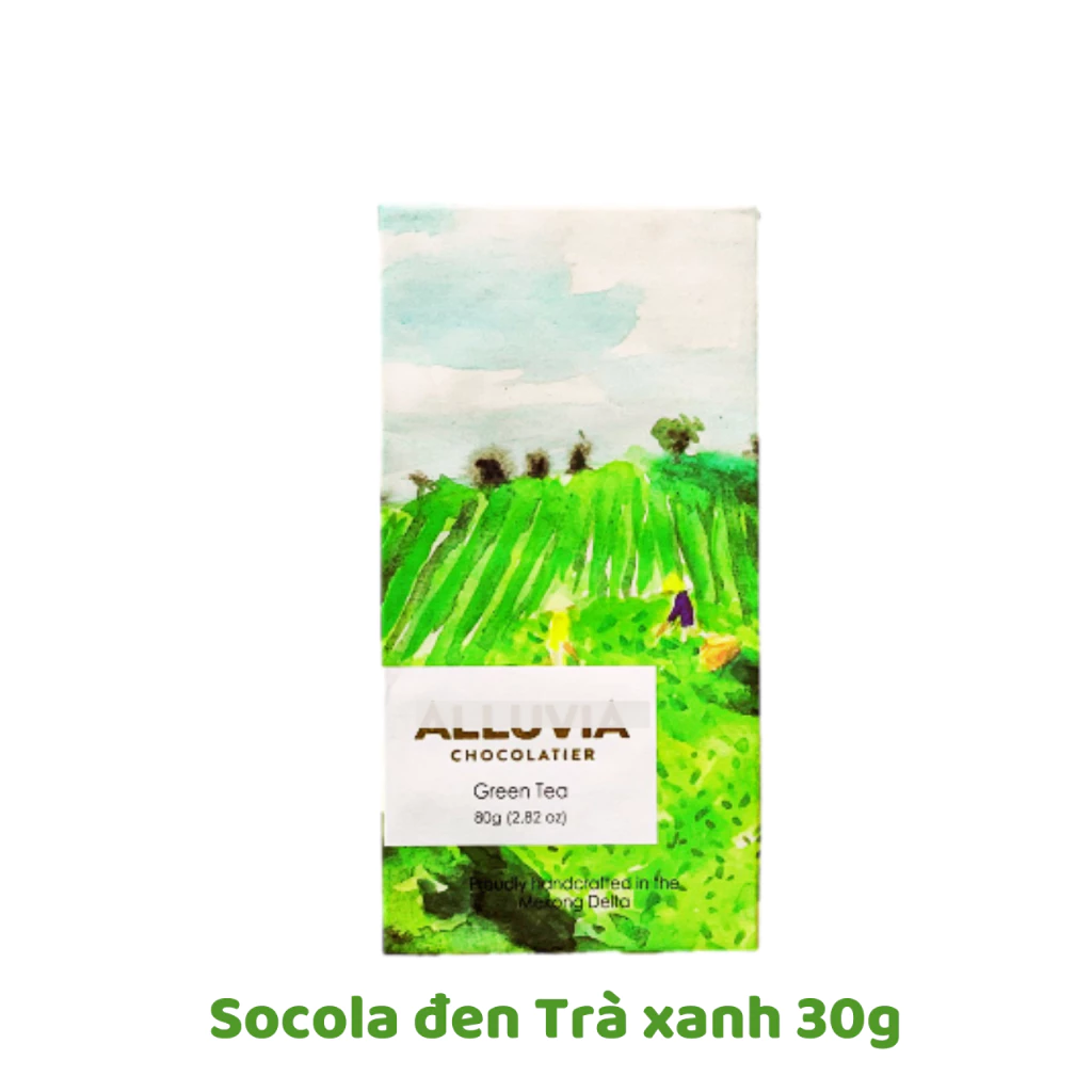 ALLUVIA 抹茶ホワイトチョコレート (30g)