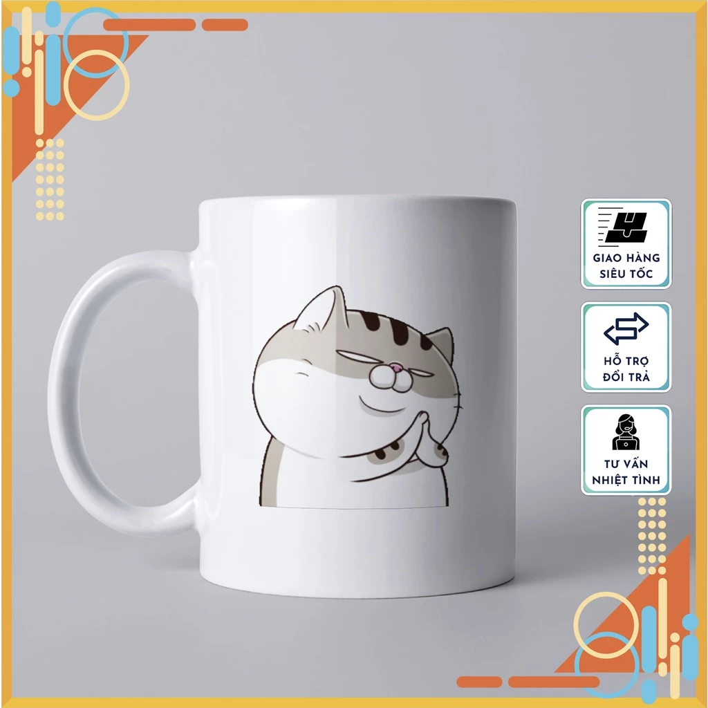 Amiちゃん ふっくらお腹 癒しのマグカップ - 高品質セラミック製ギフト