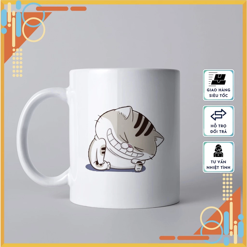 アミちゃんぽっちゃりマグカップ - かわいい陶器製ギフト＆日常使いカップ