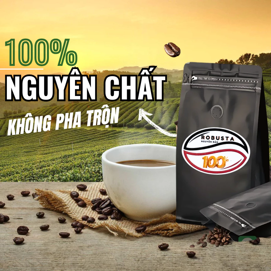 アムム 100% ロブスタ純粋挽きコーヒー (フィンフィルター用) 250g