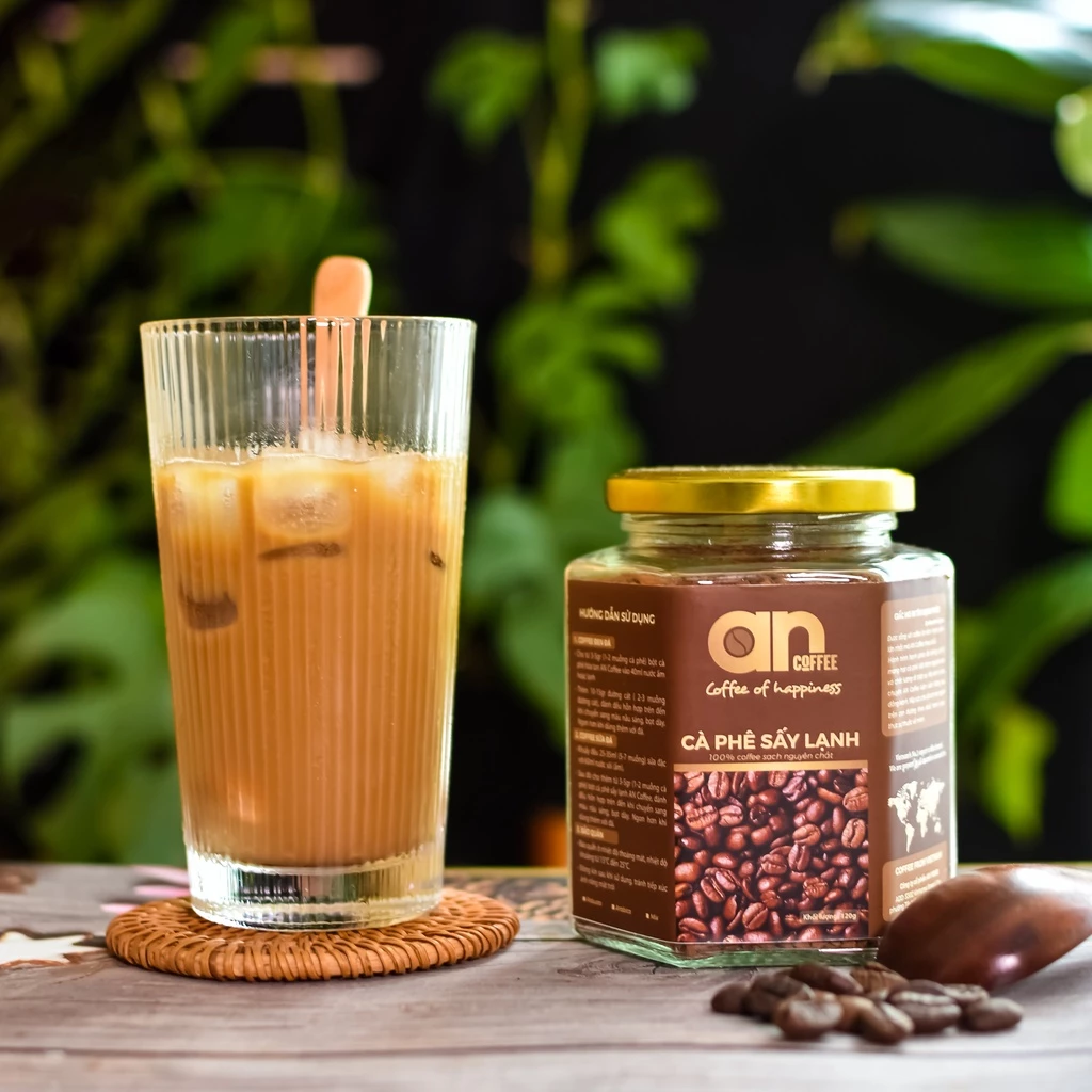 AN COFFEE A1 極上フリーズドライブラックコーヒー 120g (濃厚な苦味)
