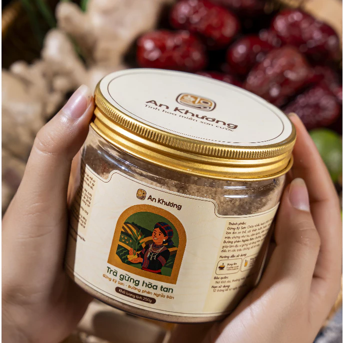 【アンクオン】キソン生姜＆塩レモン風味キャンディ - 天然成分で咳・風邪・生理痛を和らげる、ベトナム産