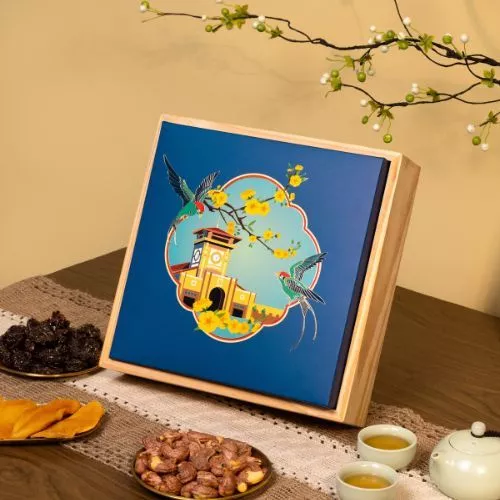 テト限定！福を呼ぶ 安禄2 贅沢ナッツ＆ドライフルーツ詰合せギフト | 家族へ贈る特別なベトナムの味