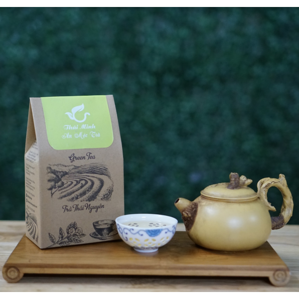 緑茶 100%タイグエン茶 100g 茶葉 Thai Minh