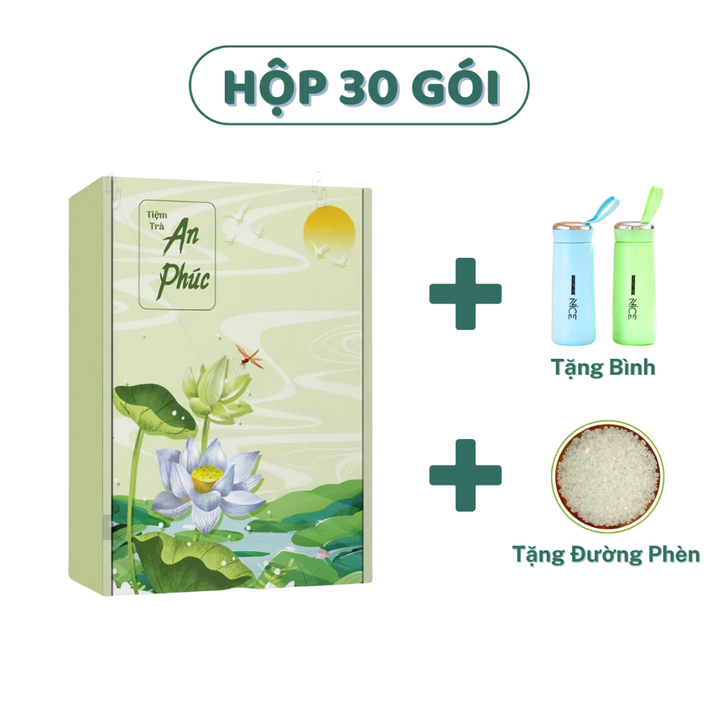 AN PHUC DETOX 赤米りんご茶 肝機能サポート＆ダイエット 30包入り AN PHUC