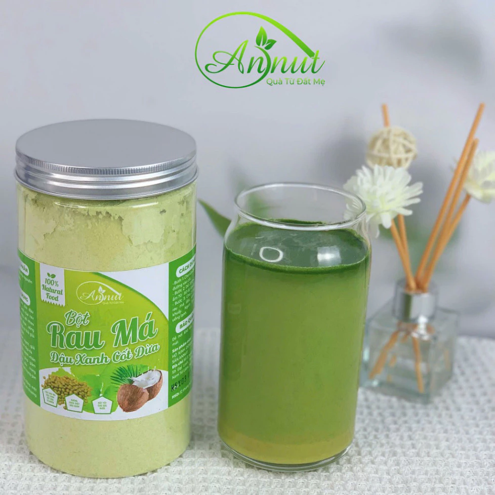 ANNUT ゴツコラ緑豆ココナッツパウダー 500g - 自然な風味、爽やか、糖尿病の方にも