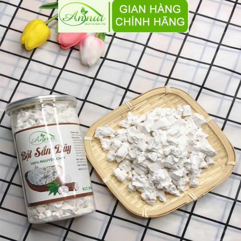 ANNUT プレミアム本葛粉 (クズ粉) 500g – 体内清熱・心血管健康サポート [Annut Food VN]