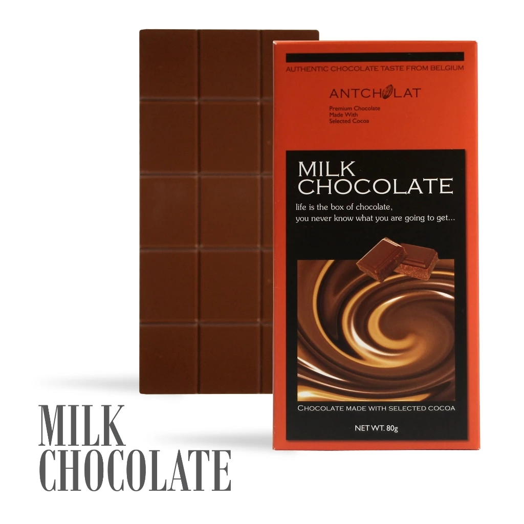アンチョラット ミルクチョコレートバー - なめらかでマイルドなミルクとカカオの味わい